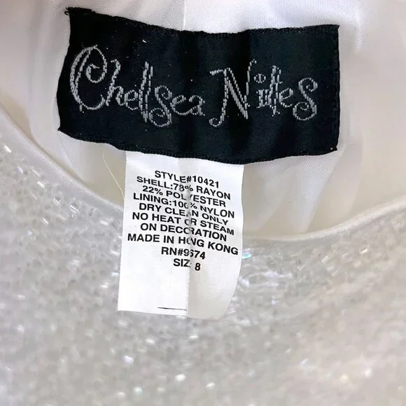 Y2K Beaded Slip Dress Vintage Silky Maxi Sex and the City Style - Picture 5 of 11